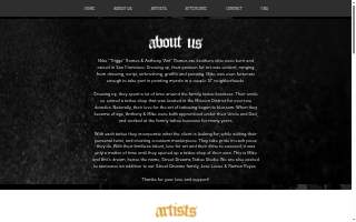 Street Dreams Tattoo Studio website