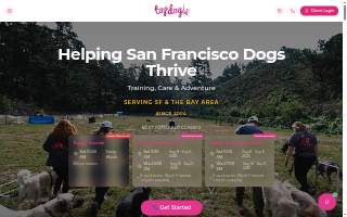 Top Dog SF of South San Francisco website