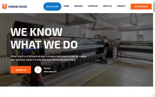 Urban Signs LLC website