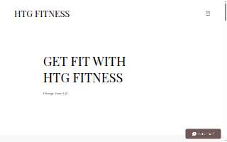 HTG FITNESS website