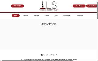 LS Property Management of South Whittier website