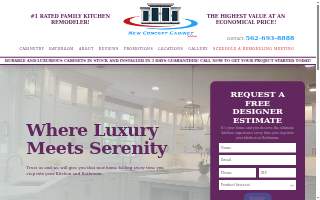 New Concept Cabinet Inc. of South Whittier website