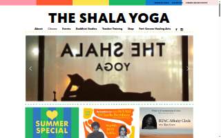 Shala Yoga Center website