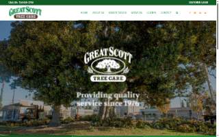 Great Scott Tree Care website