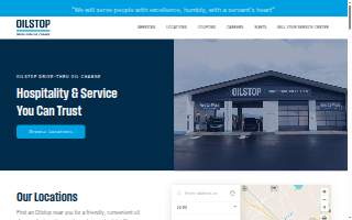 Oilstop Drive Thru Oil Change of Catalina Foothills website