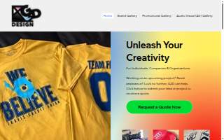 G2D Design website