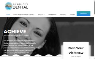 Suisun City Dental website