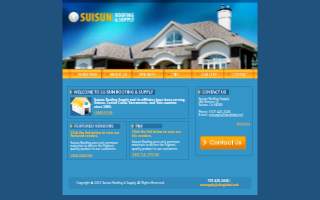 Suisun Roofing & Supply website