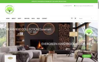Evergreen Hardwood Floors website