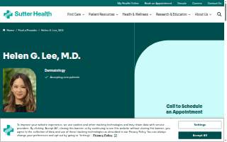 Helen G Lee, M.D. website