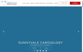 Sunnyvale Cardiology website