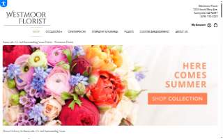 Westmoor Florist website
