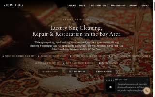 Zoom Rugs- RUG CLEANING & REPAIRS website