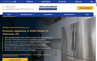 Appliance Repair website