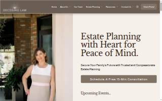 DeCosimo Law website
