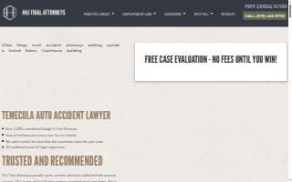 HHJ Trial Attorneys: Car Accident & Injury Lawyers website