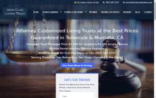 Ironclad Living Trust website