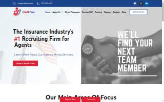 iStaff Pros, Inc. website