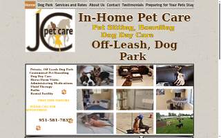 JC Pet Care website