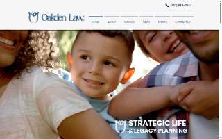 Oakden Law, Ltd. website