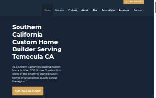SDS HOMES CONSTRUCTION CORP website