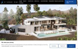Studio One Inc. - Design Firm website