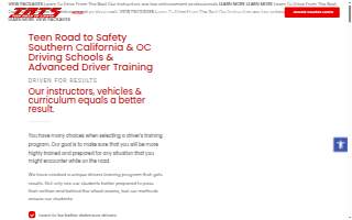 Teen Road to Safety website