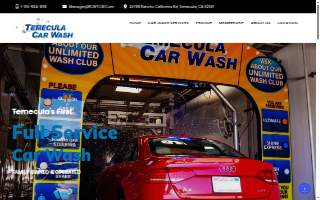 Temecula Car Wash website