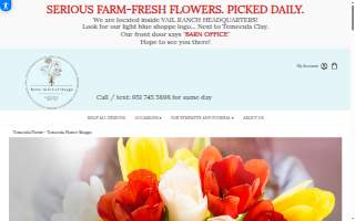 Temecula Flower Shoppe website