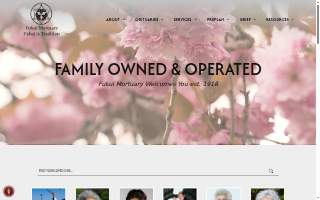 Fukui Mortuary Inc website
