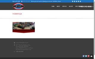 Conejo Valley Auto Center website