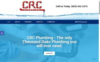 CRC Plumbing website
