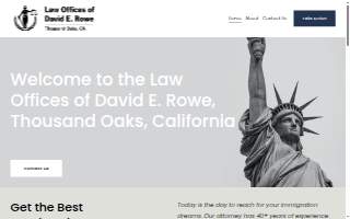 David E Rowe Law Offices website