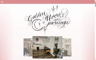 Golden Moon Piercings website