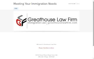 Greathouse Law Firm website