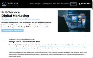 Outreach Digital Marketing website