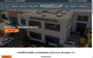 Account On Us website