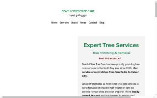 Beach Cities Tree Care Inc website