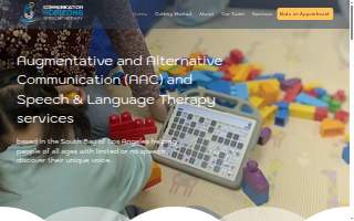 Communication Horizons Speech Therapy website