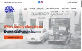 Dandoy Glass Co. Inc. website