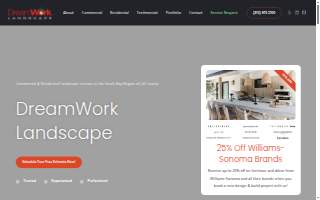 DreamWork Landscape website