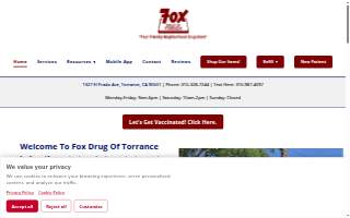Fox Drug of Torrance website