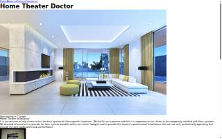 Home Theater Doctor of Torrance website