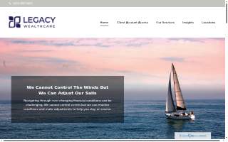 Legacy Financial Group website