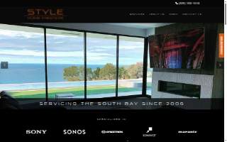 Style Home Theaters of Torrance website