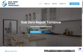Sub Zero Repair Torrance website