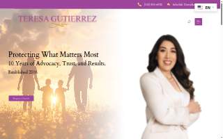 Teresa Gutierrez Law of Torrance website
