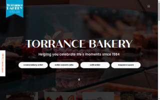 Torrance Bakery website