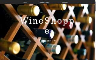 WineShoppe website