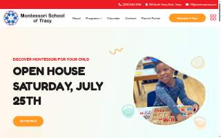 Montessori School of Tracy website